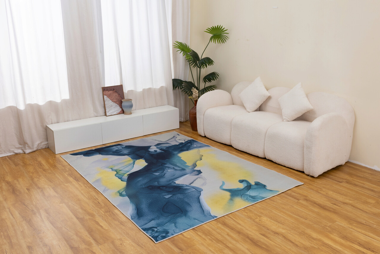Covor cu print digital 3D Ink, Heinner, 160x230 cm, poliester, multicolor - imagine 5
